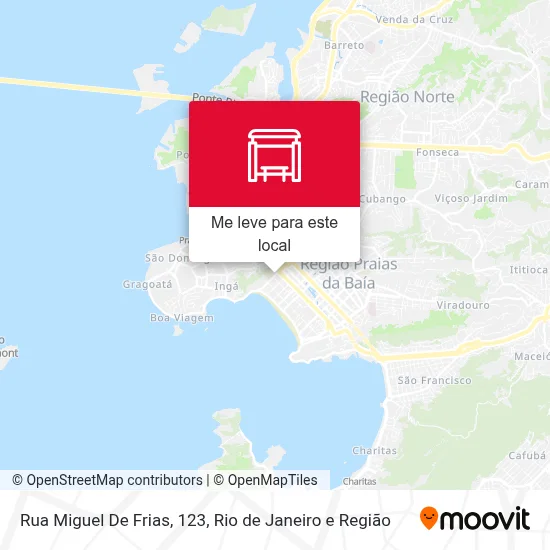 Rua Miguel De Frias, 123 mapa