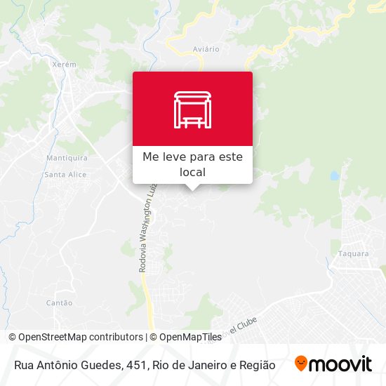 Rua Antônio Guedes, 451 mapa