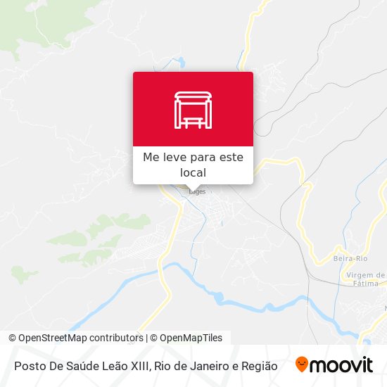 Posto De Saúde Leão XIII mapa