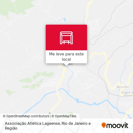 Associação Atlética Lageense mapa
