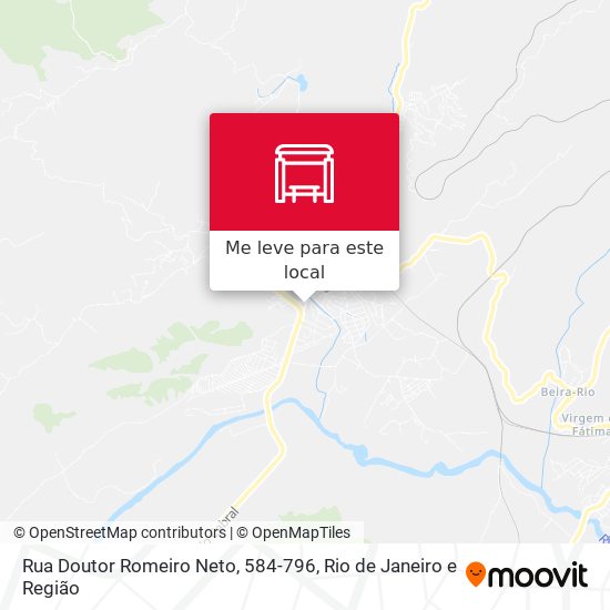 Rua Doutor Romeiro Neto, 584-796 mapa