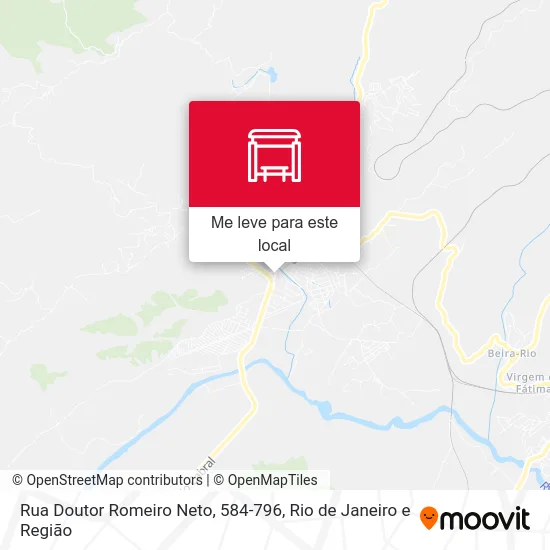Rua Doutor Romeiro Neto, 584-796 mapa