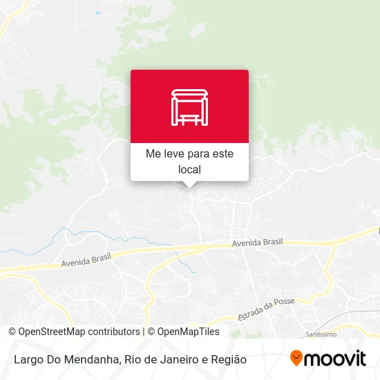 Largo Do Mendanha mapa