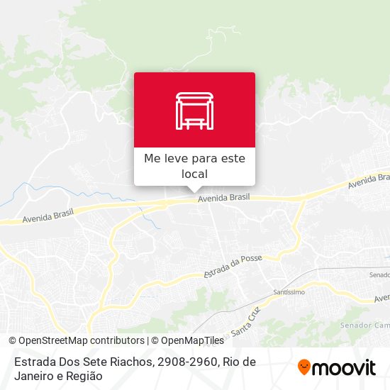 Estrada Dos Sete Riachos, 2908-2960 mapa