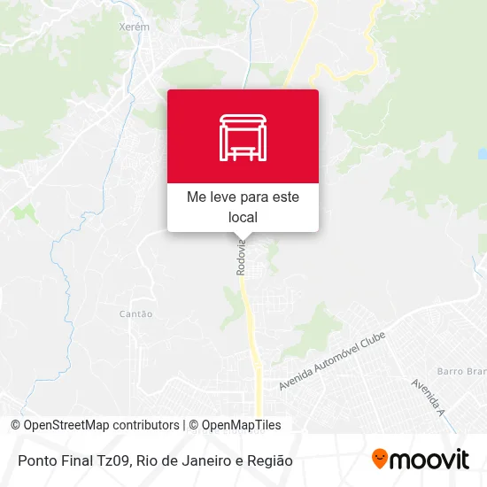 Ponto Final Tz09 mapa