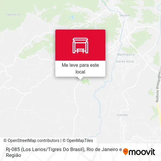 Rj-085  (Los Larios / Tigres Do Brasil) mapa