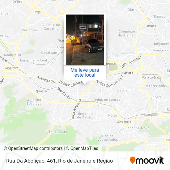 Rua Da Abolição, 461 mapa