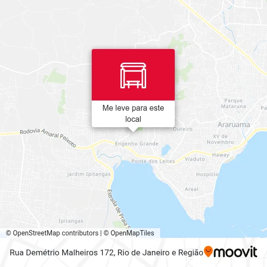 Rua Demétrio Malheiros 172 mapa