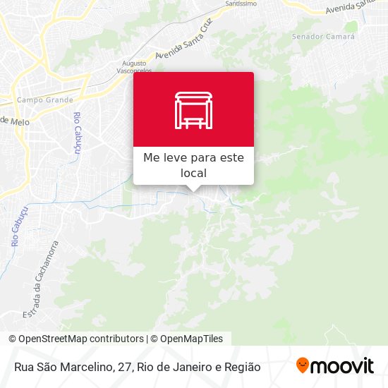 Rua São Marcelino, 27 mapa