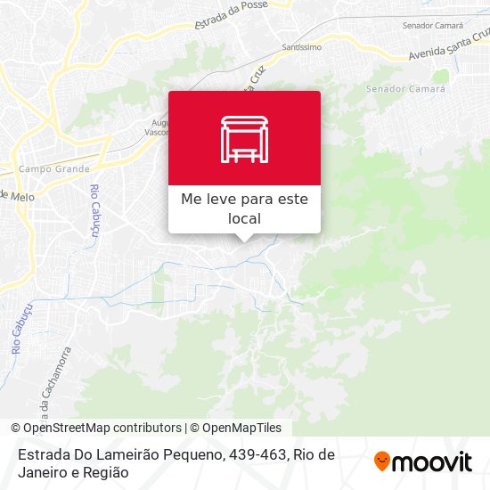 Estrada Do Lameirão Pequeno, 439-463 mapa