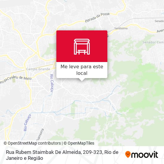 Rua Rubem Staimbak De Almeida, 209-323 mapa