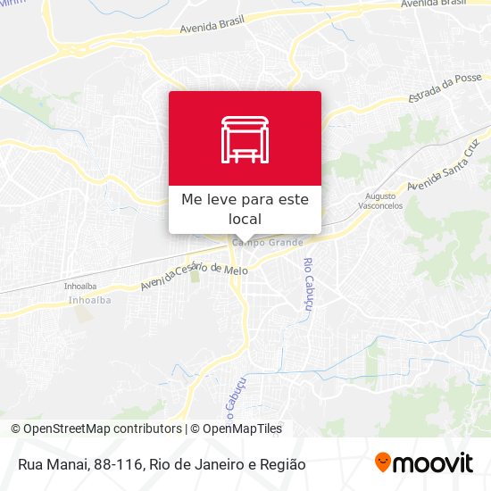 Rua Manai, 88-116 mapa
