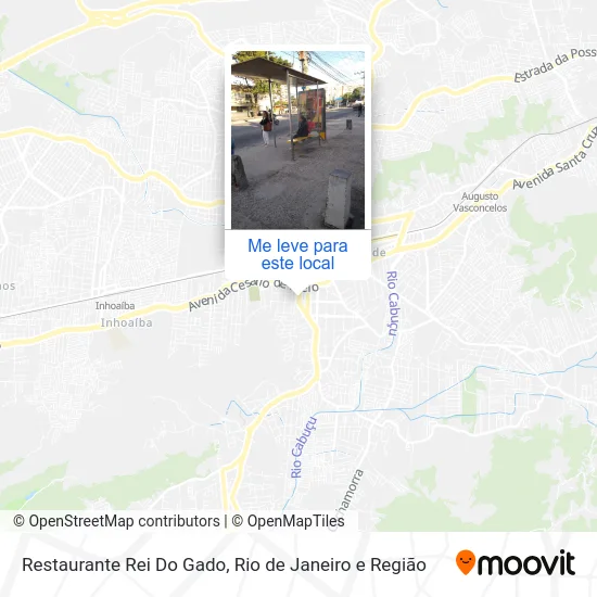 Restaurante Rei Do Gado mapa