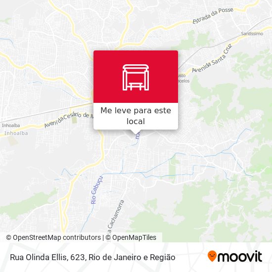 Rua Olinda Ellis, 623 mapa