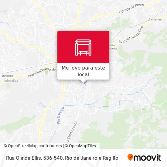 Rua Olinda Ellis, 536-540 mapa