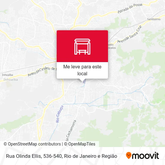 Rua Olinda Ellis, 536-540 mapa