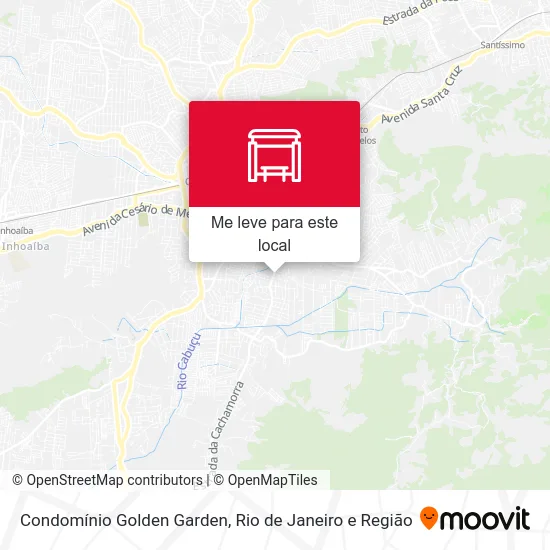Condomínio Golden Garden mapa