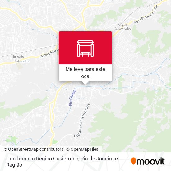 Condomínio Regina Cukierman mapa