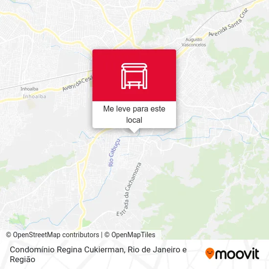 Condomínio Regina Cukierman mapa