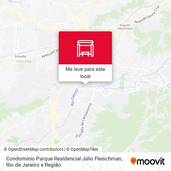Condomínio Parque Residencial Júlio Fleischman mapa