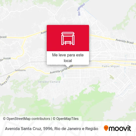 Avenida Santa Cruz, 5996 mapa
