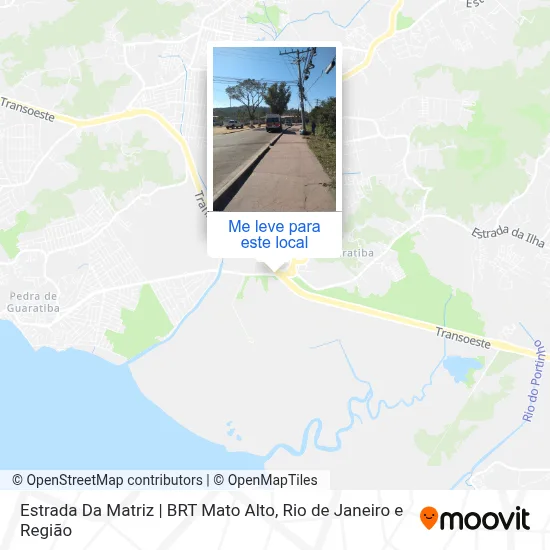 Estrada Da Matriz | BRT Mato Alto mapa