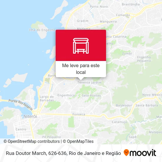 Rua Doutor March, 626-636 mapa