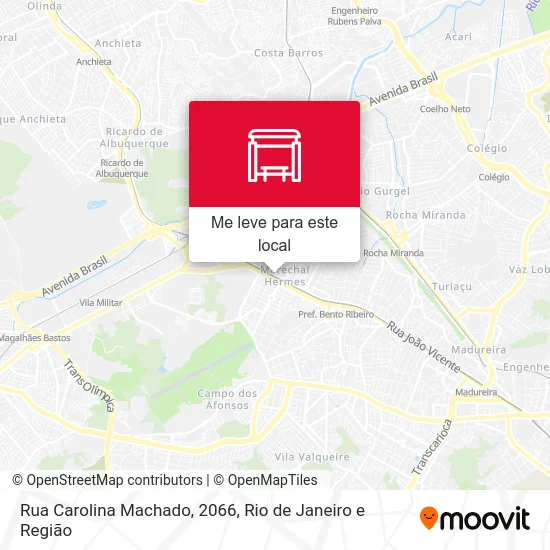 Rua Carolina Machado, 2066 mapa