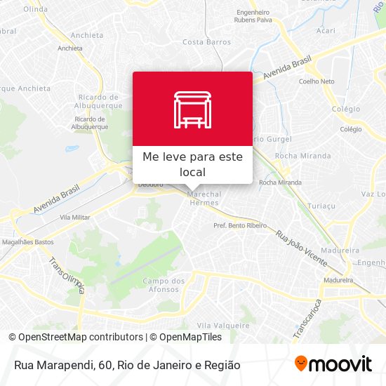 Rua Marapendi, 60 mapa