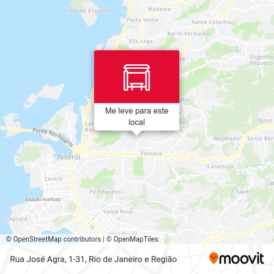 Rua José Agra, 1-31 mapa