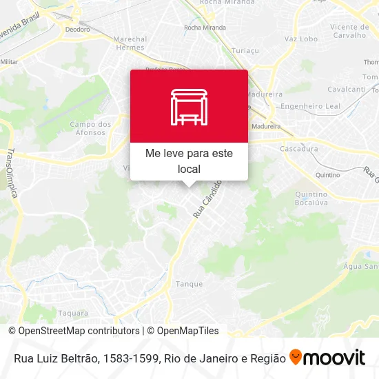 Rua Luiz Beltrão, 1583-1599 mapa