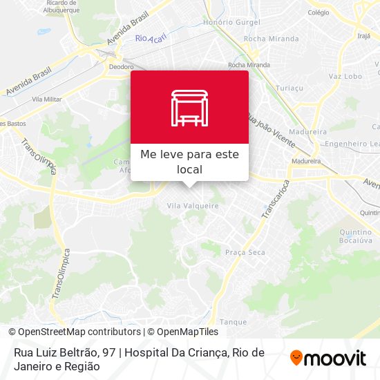 Rua Luiz Beltrão, 97 | Hospital Da Criança mapa