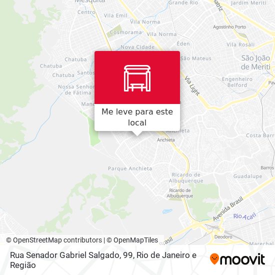 Rua Senador Gabriel Salgado, 99 mapa