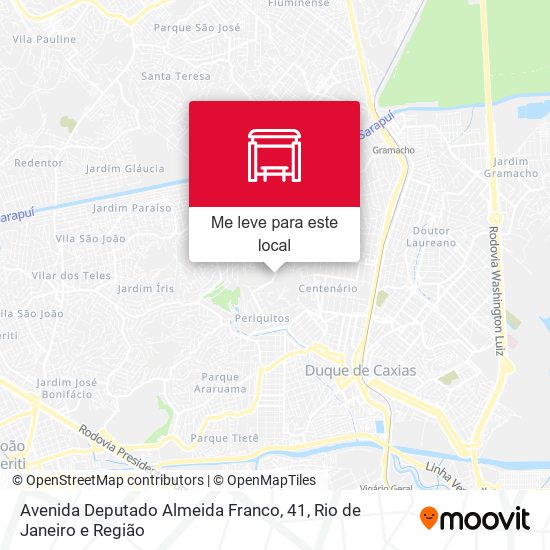 Avenida Deputado Almeida Franco, 41 mapa
