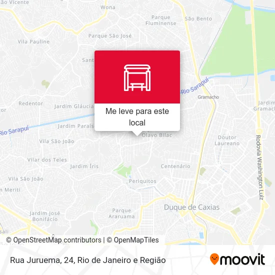 Rua Juruema, 24 mapa