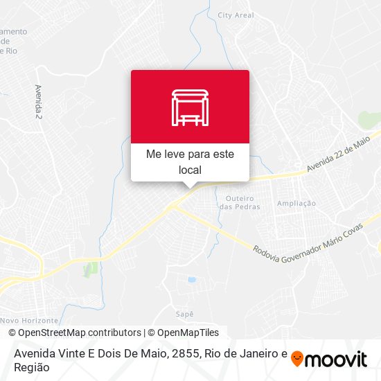 Avenida Vinte E Dois De Maio, 2855 mapa
