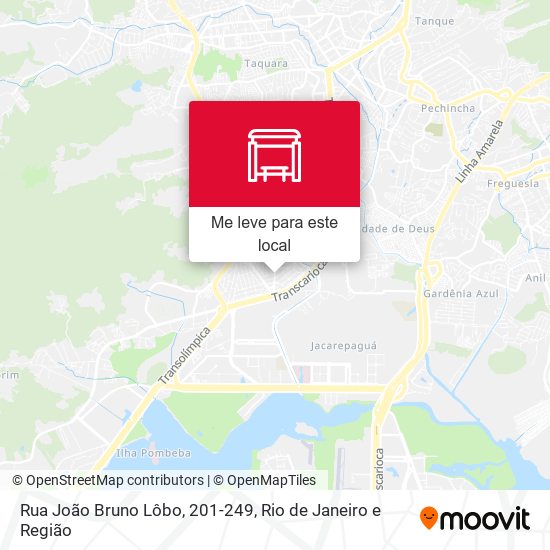 Rua João Bruno Lôbo, 201-249 mapa