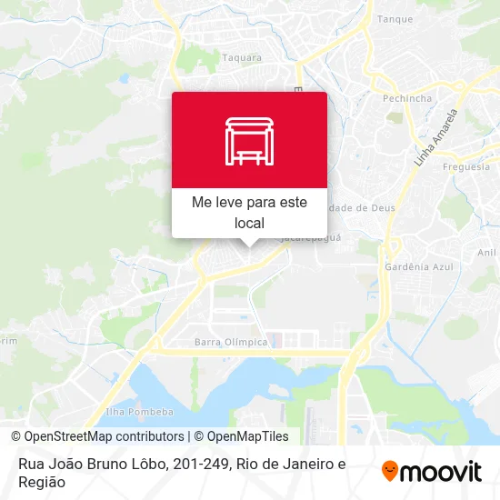 Rua João Bruno Lôbo, 201-249 mapa