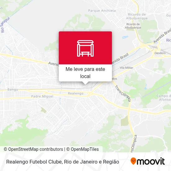Realengo Futebol Clube mapa
