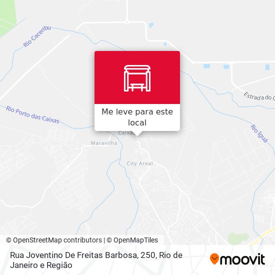 Rua Joventino De Freitas Barbosa, 250 mapa