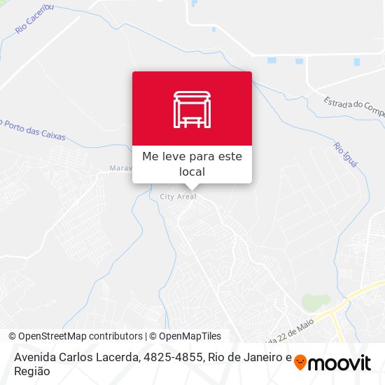 Avenida Carlos Lacerda, 4825-4855 mapa