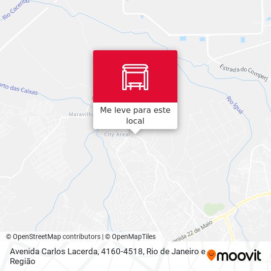 Avenida Carlos Lacerda, 4160-4518 mapa