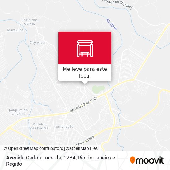 Avenida Carlos Lacerda, 1284 mapa