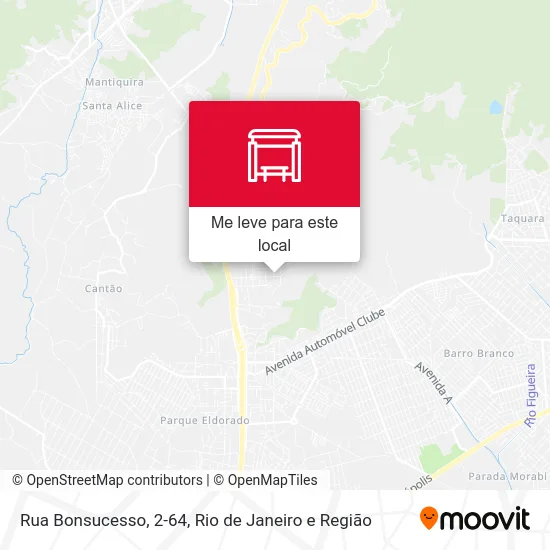 Rua Bonsucesso, 2-64 mapa