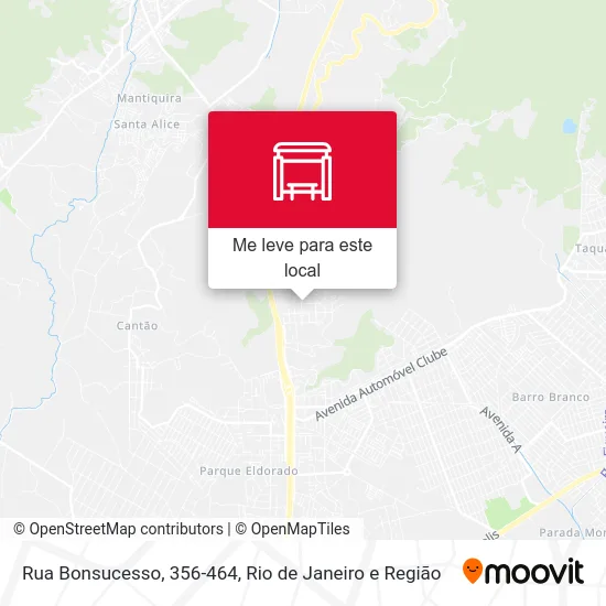 Rua Bonsucesso, 356-464 mapa