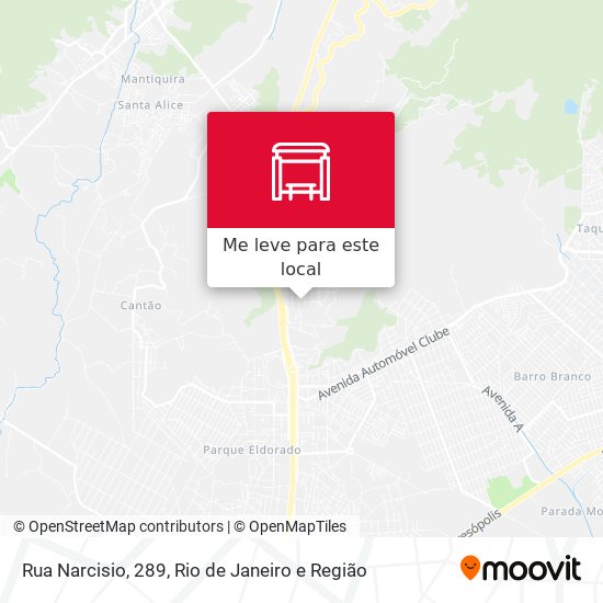 Rua Narcisio, 289 mapa