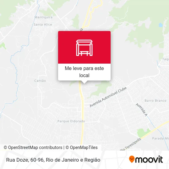 Rua Doze, 60-96 mapa