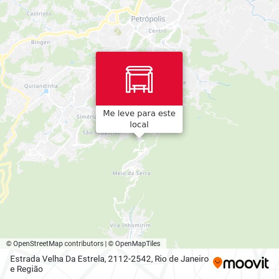 Estrada Velha Da Estrela, 2112-2542 mapa