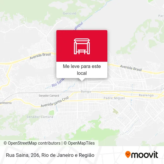 Rua Saina, 206 mapa