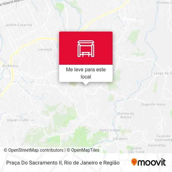 Praça Do Sacramento II mapa